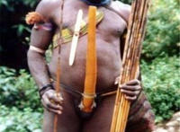 非洲象人族女人图片