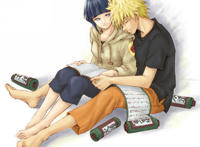 鸣人与小樱差点被发现