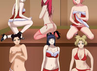 鸣人纲手泳池图