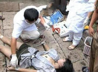 邓丽君去世后尸检照