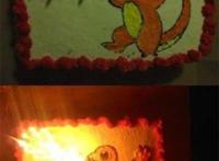 城里人的生日蛋糕，真会玩