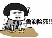 拍桌子：鲁浪险死！（你了不起啊）