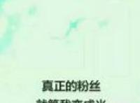 真正的粉丝就算我变成光也能认出我