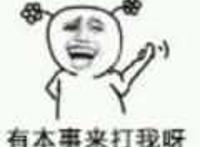 小花妹：有本事来打我呀