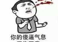 吐血：你的傻逼气息震伤了我