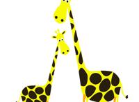 长颈鹿图片简笔画