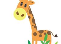 长颈鹿简笔画图片大全