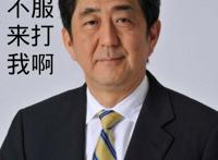不服来打我啊（安倍）