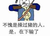 不愧是操过猪的人，是，在下输了