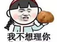 我不想理你，你又土又豆