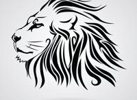 狮子头简笔画图片大全