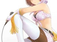 动漫白筒袜美女图片