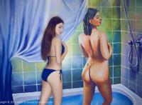 龙床上的伸呤杨玉环