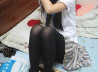 女生穿过的袜子图片