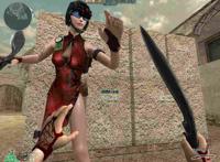 cf女角色葵无衣服