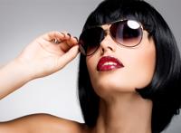 美女戴眼镜图片头像