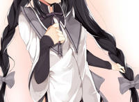 二次元图片动漫银发美男