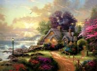 乡村房子唯美图片