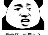 我会打一坨屎么