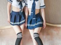 李丽莎校服无圣光姐妹