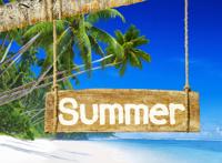 summer排版风景图片