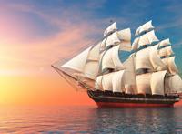 一帆风顺意境图片