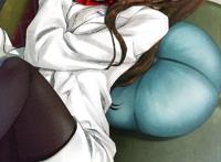 动漫美女生产肚子阵痛 二次元邪动漫图片