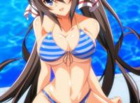 动漫中的美女反派被杀 