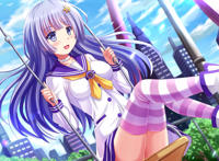 动漫情侣头像一男一女背影 日本漫画