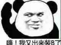 嗨！我又出来装B了