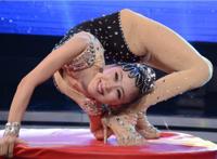 尹素丽柔术软功图 柔术下腰