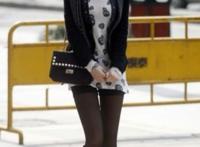 美女打底裤尴尬图 美女打底裤