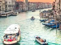 真实的威尼斯街景图片