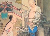 古代女上男下坐姿拥抱图动态 女上男下慢动作视频