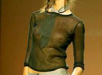 女模特透视服装图片 美女悦掉所有衣服和