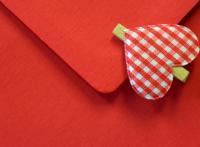 心形信封素材图片