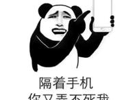 隔着手机你又弄不死我