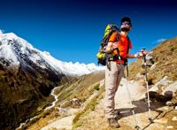 登山爱好者高山图片
