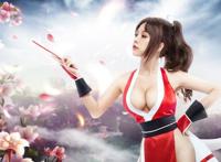 不知火舞被绑在铁链上cos污图内裤