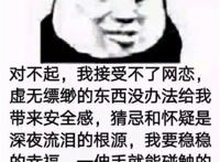 对不起 我接受不了网恋表情