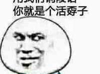 用我们铜陵话 你就是个活孬子