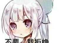 不要 我拒绝（动漫萝莉表情）