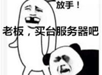 放手！ 老板 买台服务器吧（抱大腿）