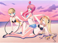 宠物小精灵全体女性光溜溜全彩本子图片