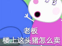 老板楼上这头猪怎么卖（小猪佩奇表情）