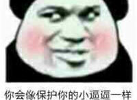 你会像保护你的小比比一样保护我吗