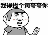 你等一下啊 我得找个词夸夸你（手里拿着傻逼大全）