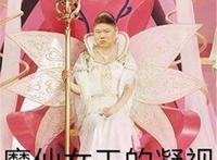 魔仙女王的凝视表情（岳云鹏）