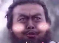biu~（张飞大胡子腮红表情）