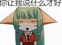 你让我说什么才好